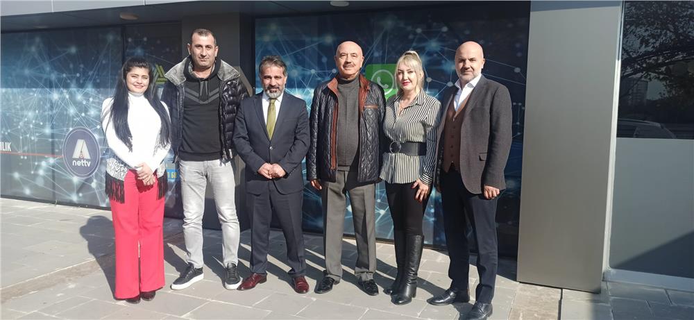 Çağan Şirketler Grubu Yönetim Kurulu Başkanı Mustafa Çağan, Anadolu Net TV'yi ziyaret etti