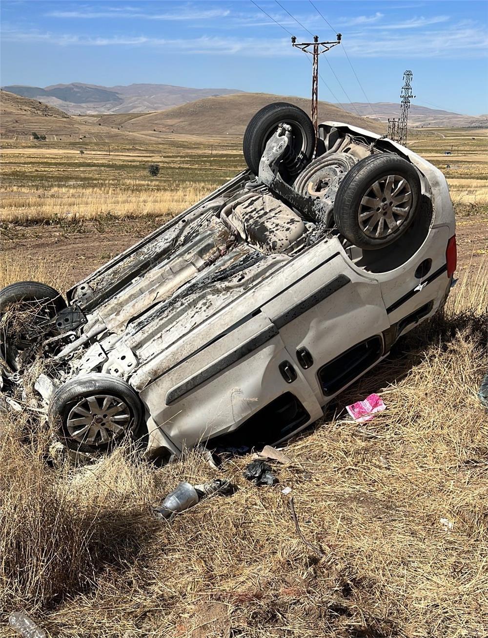 Develi İlçesinde Feci Kaza