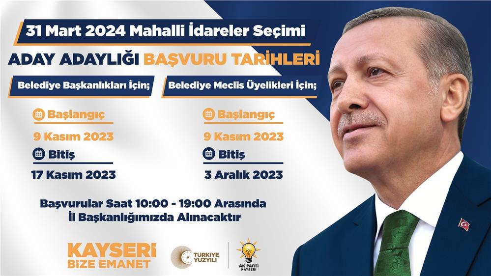 AK Parti Kayseri’de yerel seçim mesaisi başladı AK Parti Kayseri’de yerel seçim mesaisi başladı