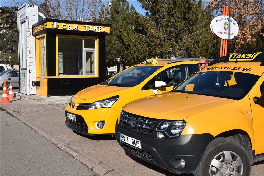 Kocasinan Belediyesi, 5 yılda 27 adet taksi durağını yeniledi