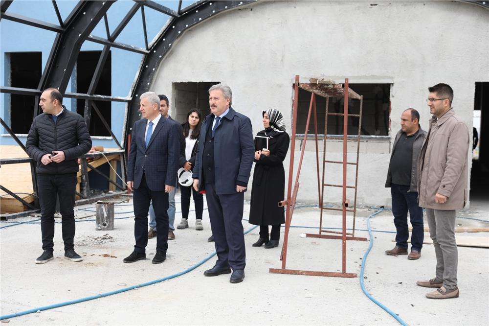 Havacılık ve Uzay Lisesi’nin inşaatı hızla ilerliyor Havacılık ve Uzay Lisesi’nin inşaatı hızla ilerliyor