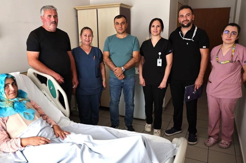 Kalp rahatsızlığı olan kadın ERÜ’de şifa buldu Kalp rahatsızlığı olan kadın ERÜ’de şifa buldu