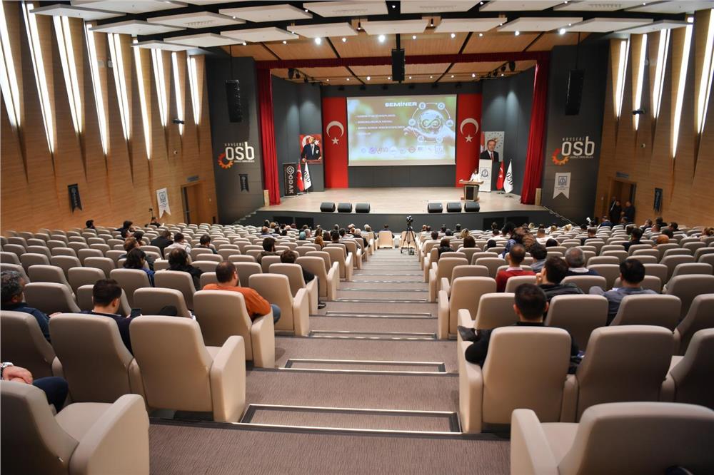 Karbon ayak izi hesaplaması ve sürdürülebilirlik semineri Kayseri OSB’de gerçekleştirildi Karbon ayak izi hesaplaması ve sürdürülebilirlik semineri Kayseri OSB’de gerçekleştirildi