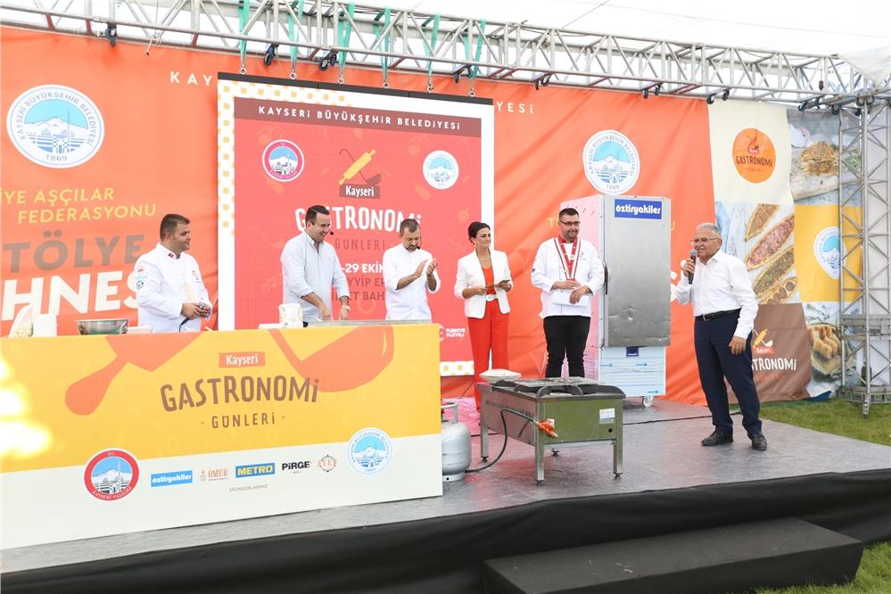 Kayseri'de 'Gastronomi Günleri' heyecanı Kayseri'de 'Gastronomi Günleri' heyecanı