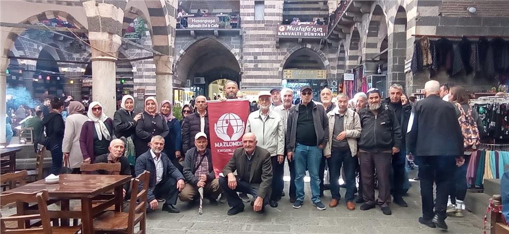 MAZLUMDER Kayseri Şubesi'nden Güneydoğu’da tarihe yolculuk MAZLUMDER Kayseri Şubesi'nden Güneydoğu’da tarihe yolculuk