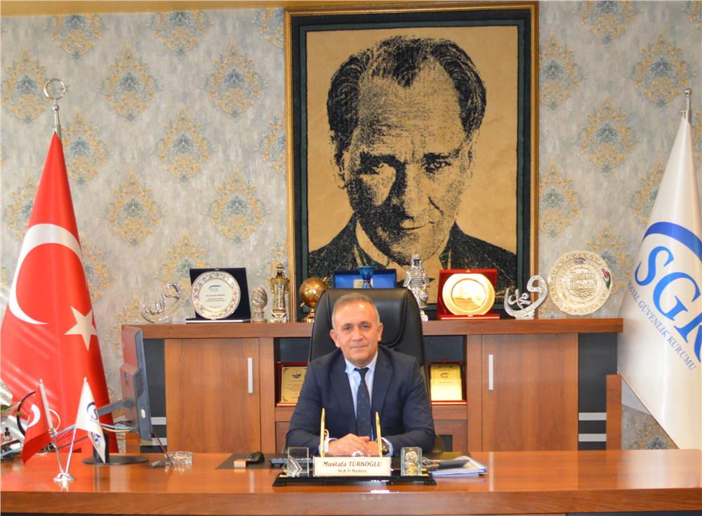 SGK İl Müdürü Türkoğlu: SGK İl Müdürü Türkoğlu: