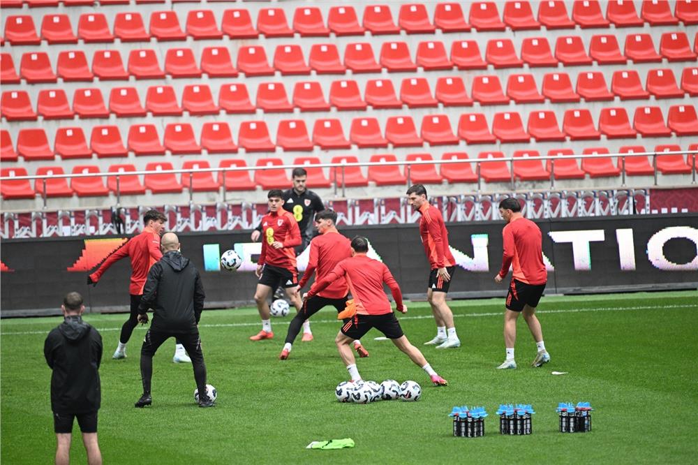 Galler, Türkiye maçı hazırlıklarını tamamladı