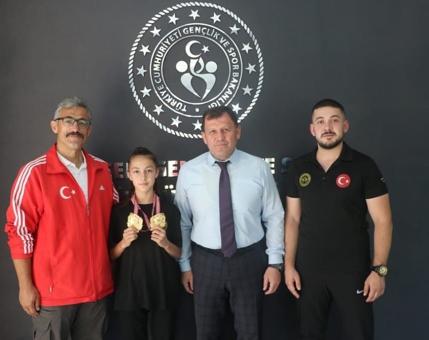 Kayserili sporcu Yıldızlar Balkan Şampiyonu oldu Kayserili sporcu Yıldızlar Balkan Şampiyonu oldu