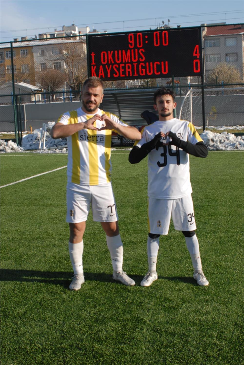 İsmail Okumuş FK: 4 - Kayserigücü FK: 0 İsmail Okumuş FK: 4 - Kayserigücü FK: 0
