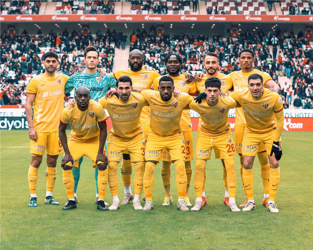 Kayserispor 17. sıraya geriledi Kayserispor 17. sıraya geriledi