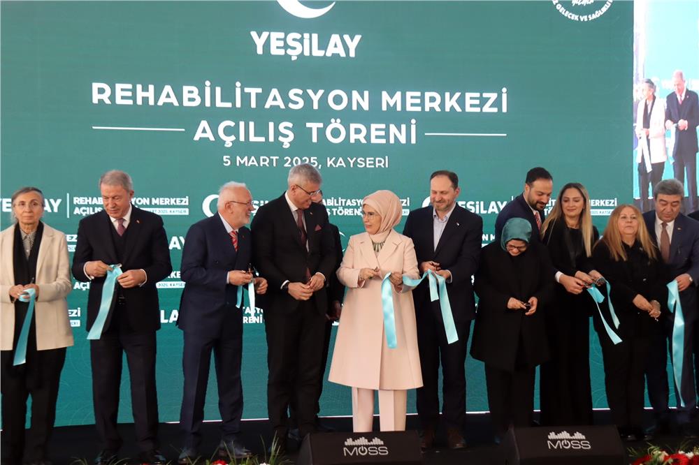 Kayseri Yeşilay Rehabilitasyon Merkezi açıldı