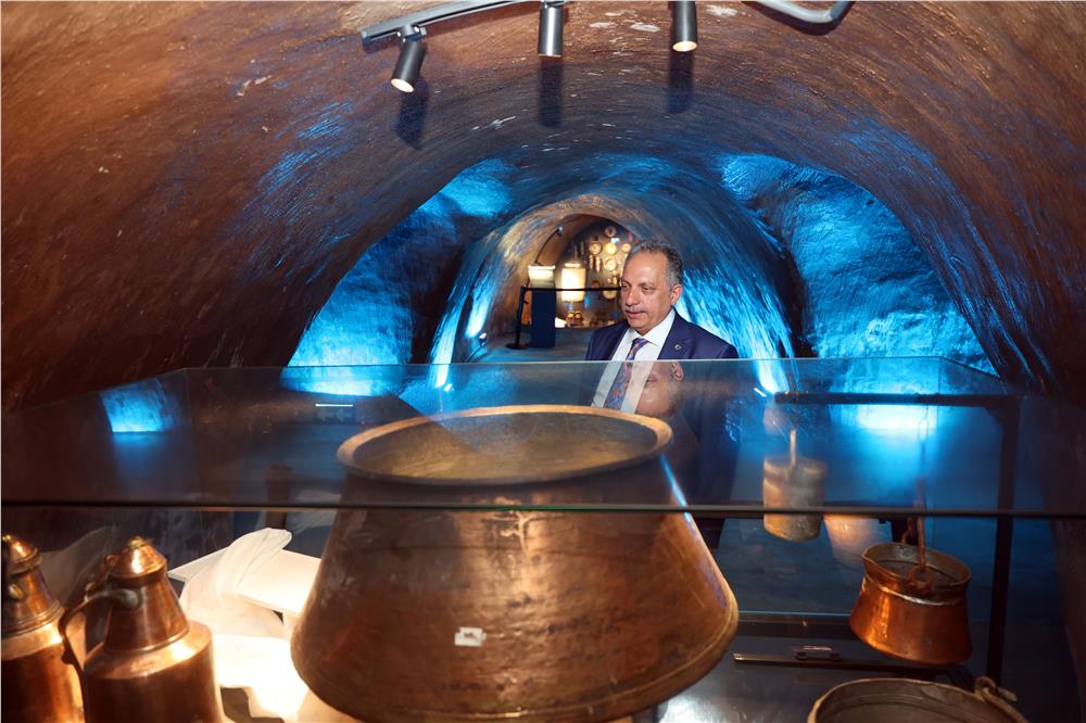 Tarihi Talas'ta tarihi mekan; Su Medeniyetleri Galerisi Tarihi Talas'ta tarihi mekan; Su Medeniyetleri Galerisi