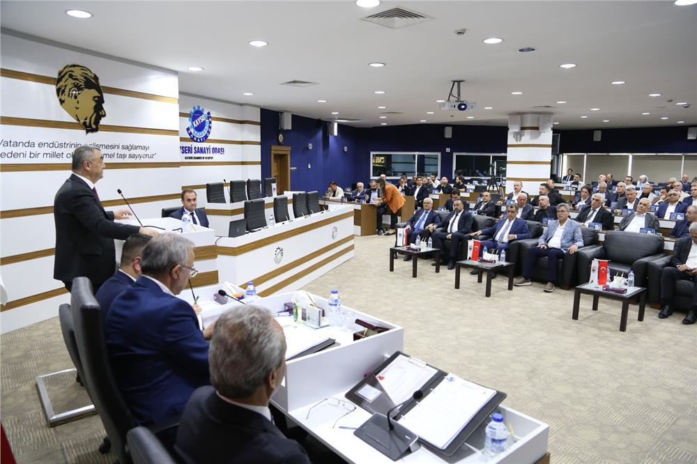 Başkan Büyüksimitci: Üretimimizi daha güvenli alanlara taşımalıyız Başkan Büyüksimitci: Üretimimizi daha güvenli alanlara taşımalıyız