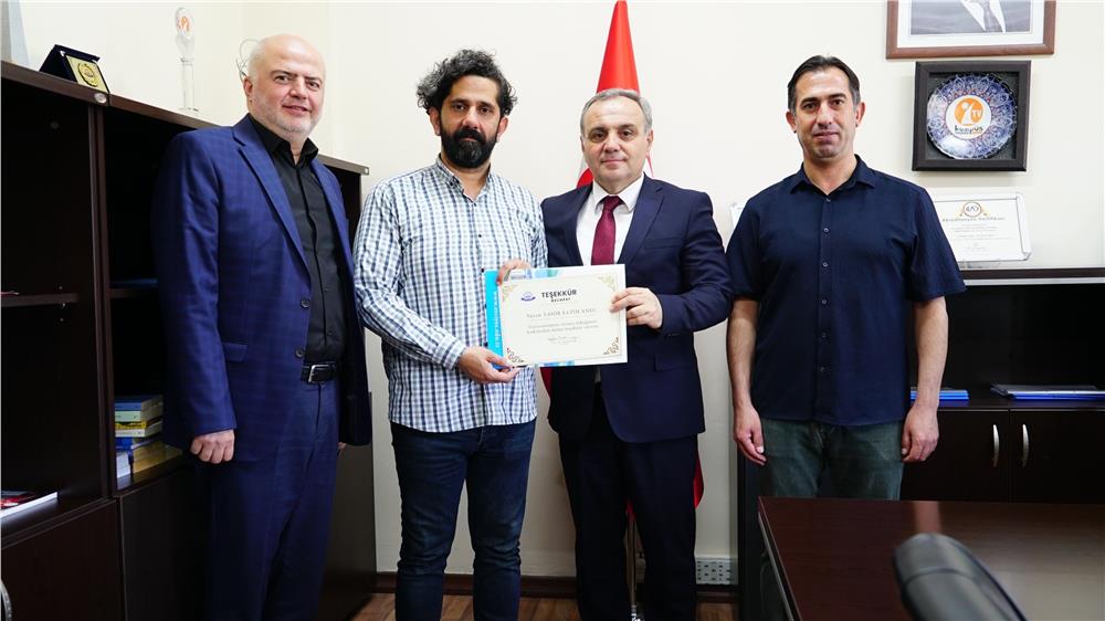 Eğitimci Yazar Tahir Fatih Andı, ERÜ’de konferans verdi