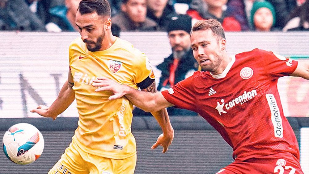 Kayserispor 3 puana garantiliyor Kayserispor 3 puana garantiliyor