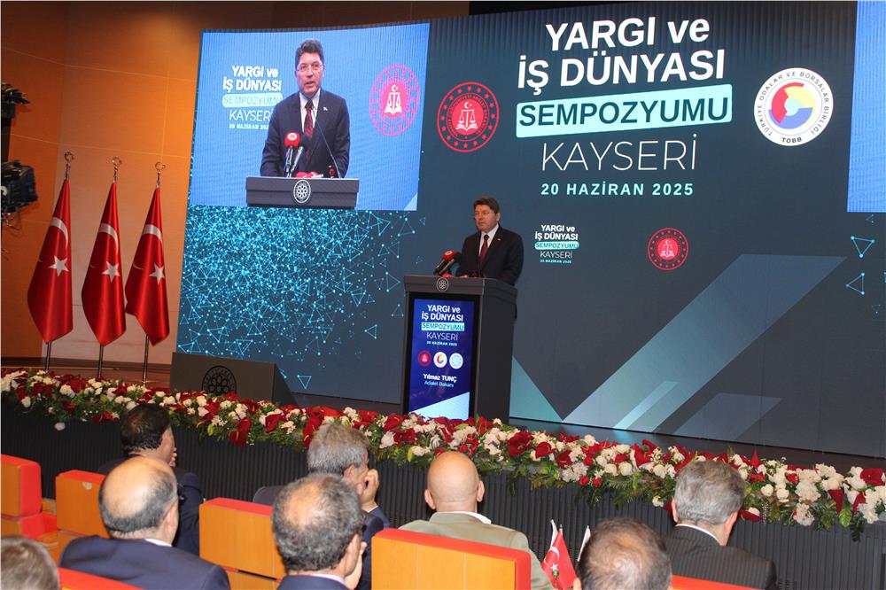 Adalet Bakanı Tunç: Adalet Bakanı Tunç: