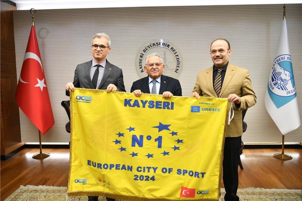 Başkan Büyükkılıç’ın yeni hedefi: Avrupa Spor Başkenti Kayseri Başkan Büyükkılıç’ın yeni hedefi: Avrupa Spor Başkenti Kayseri