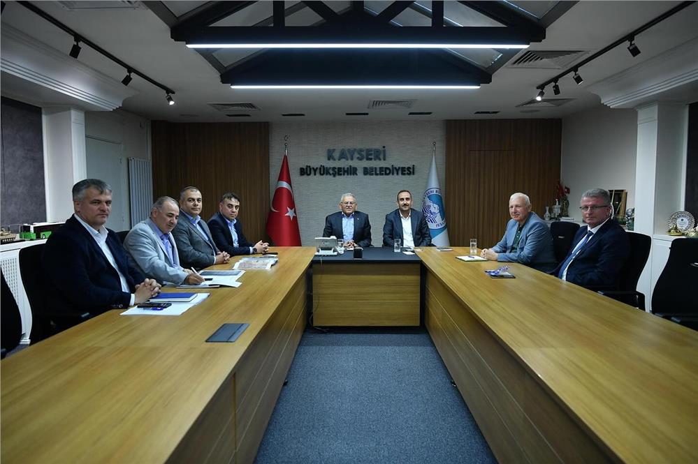 Belediye başkanları yatırımları değerlendirdi Belediye başkanları yatırımları değerlendirdi