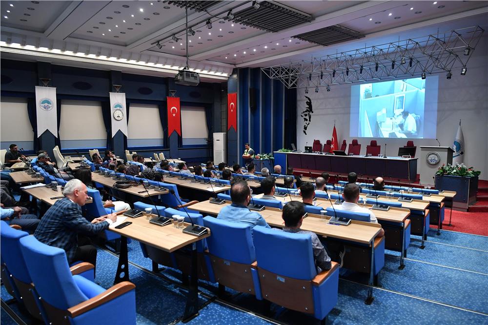 Büyükşehir personeline iş sağlığı ve güvenliği semineri düzenlendi Büyükşehir personeline iş sağlığı ve güvenliği semineri düzenlendi