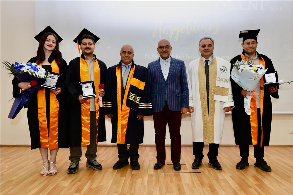 ERÜ Turizm Fakültesi 16. dönem mezunlarını verdi