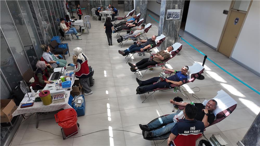 Kayseri Büyükşehir'den kan bağışına anlamlı destek Kayseri Büyükşehir'den kan bağışına anlamlı destek