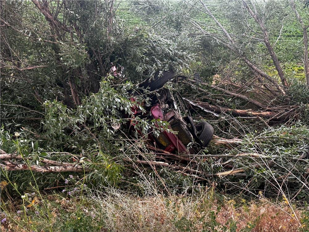 Kayseri'de otomobil şarampole devrildi: 5 yaralı Kayseri'de otomobil şarampole devrildi: 5 yaralı