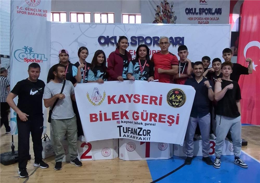 Kayserili çocukların bileği bükülemedi Kayserili çocukların bileği bükülemedi