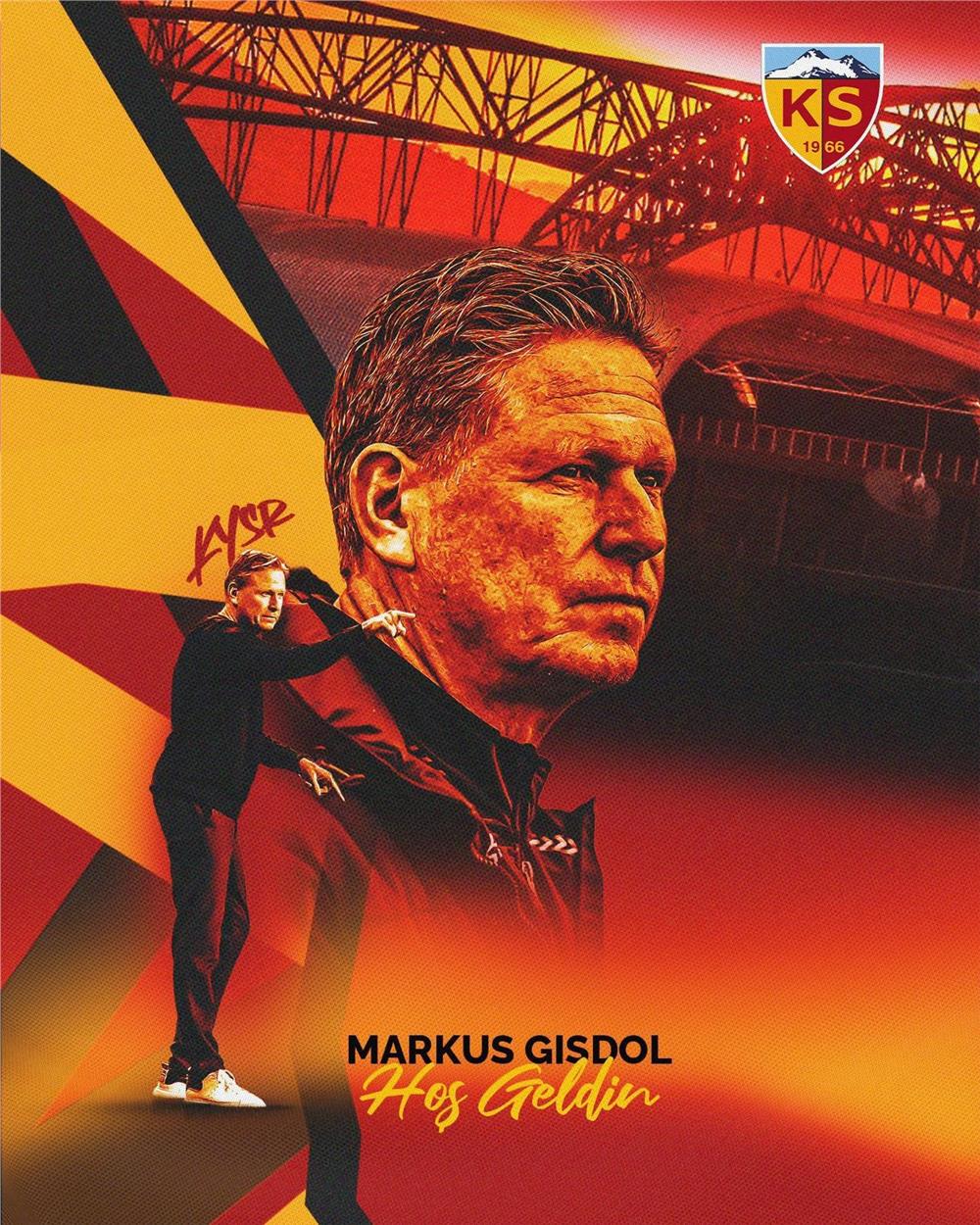 Kayserispor, Gisdol’u açıkladı Kayserispor, Gisdol’u açıkladı