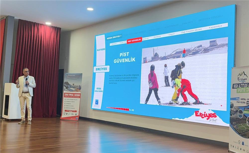 Çukurovalı turizmciler Erciyes ile buluştu Çukurovalı turizmciler Erciyes ile buluştu