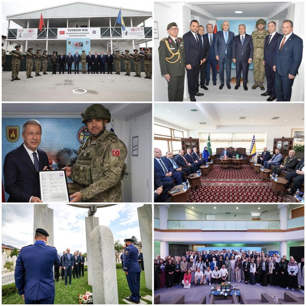 Hulusi Akar Srebrenitsa'da Hulusi Akar Srebrenitsa'da
