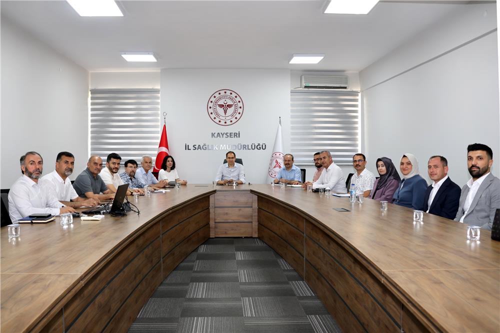 Pınarbaşı’ndaki sağlık hizmetleri masaya yatırıldı Pınarbaşı’ndaki sağlık hizmetleri masaya yatırıldı