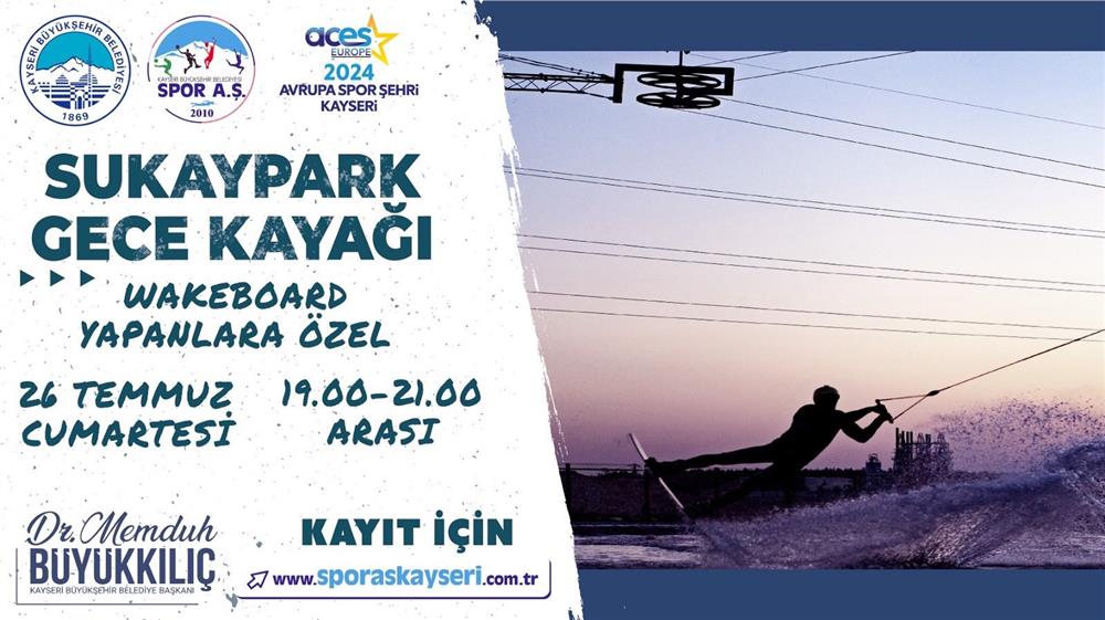 Spor A.Ş.’den yaz gecelerine renk katacak spor etkinliği: SUKAY’da gece kayağı Spor A.Ş.’den yaz gecelerine renk katacak spor etkinliği: SUKAY’da gece kayağı