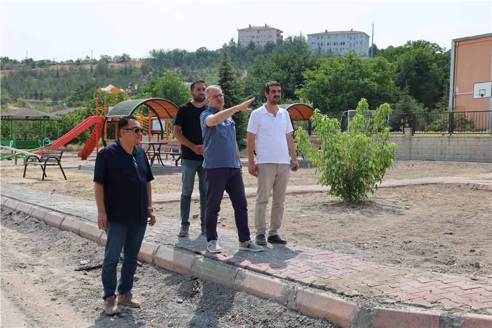 Başkan Özdoğan: Hacılarımıza yeni parklar kazandırıyoruz