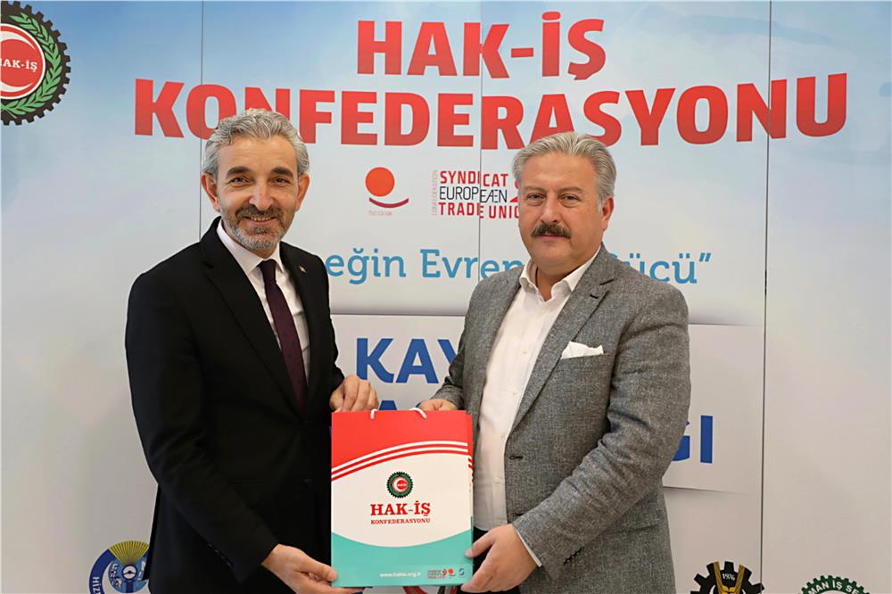 Başkan Palancıoğlu’ndan HAK-İŞ Sendikasına Ziyaret