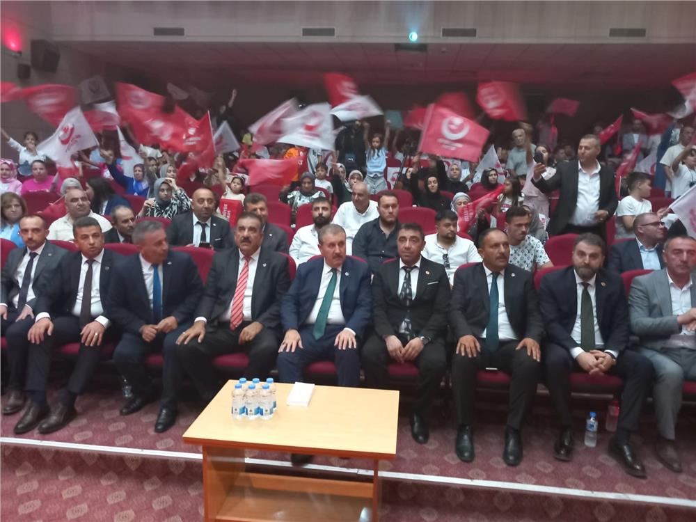 BBP Genel Başkanı Destici, Develi İlçe Kongresi’ne katıldı BBP Genel Başkanı Destici, Develi İlçe Kongresi’ne katıldı