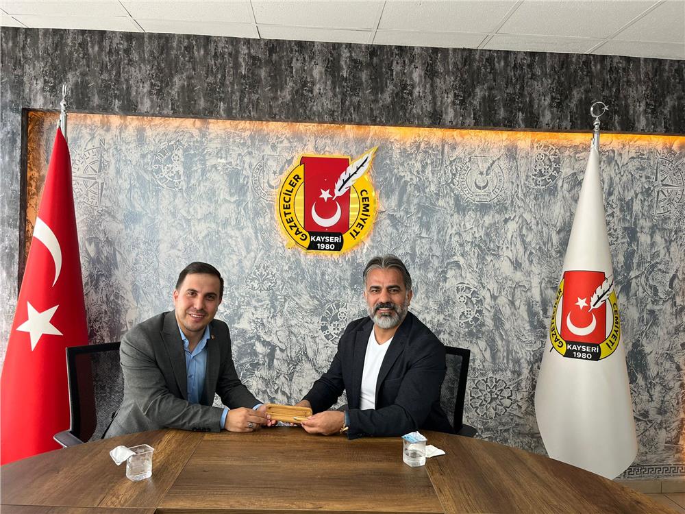 Büyük Toramanlılar Derneklerinden Kayseri Gazeteciler Cemiyeti’ne Ziyaret