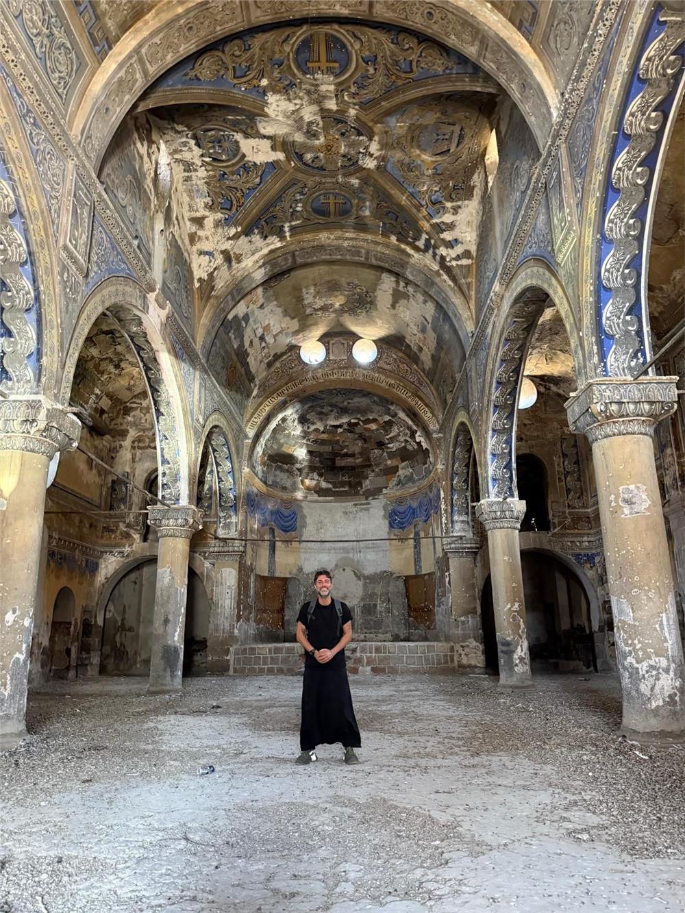 Ermeni uyruklu müzisyen Barutoğlu, 110 yıl sonra dedesinin topraklarına geldi Ermeni uyruklu müzisyen Barutoğlu, 110 yıl sonra dedesinin topraklarına geldi