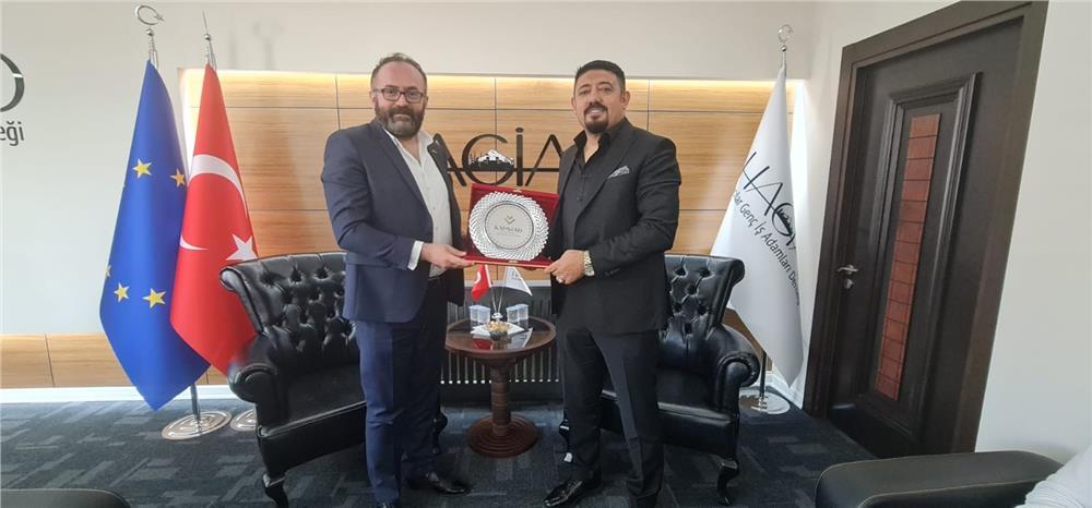 KAPSİAD’dan HAGİAD’a 'hayırlı olsun' ziyareti KAPSİAD’dan HAGİAD’a 'hayırlı olsun' ziyareti