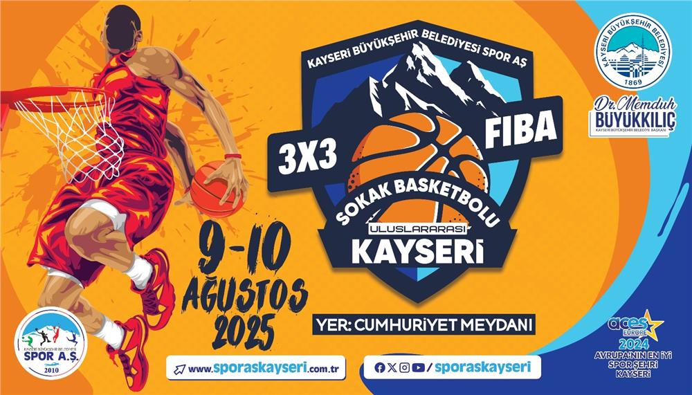 Kayseri; Uluslararası Basketbol Turnuvası'na ev sahipliği yapacak