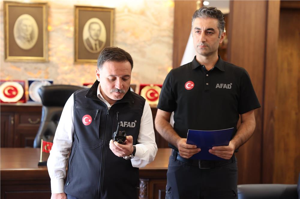 Kayseri’de haberleşme tatbikatı gerçekleştirildi Kayseri’de haberleşme tatbikatı gerçekleştirildi