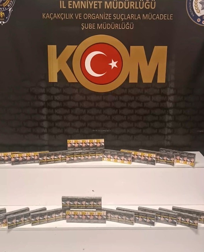 Kaçak sigara operasyonu
