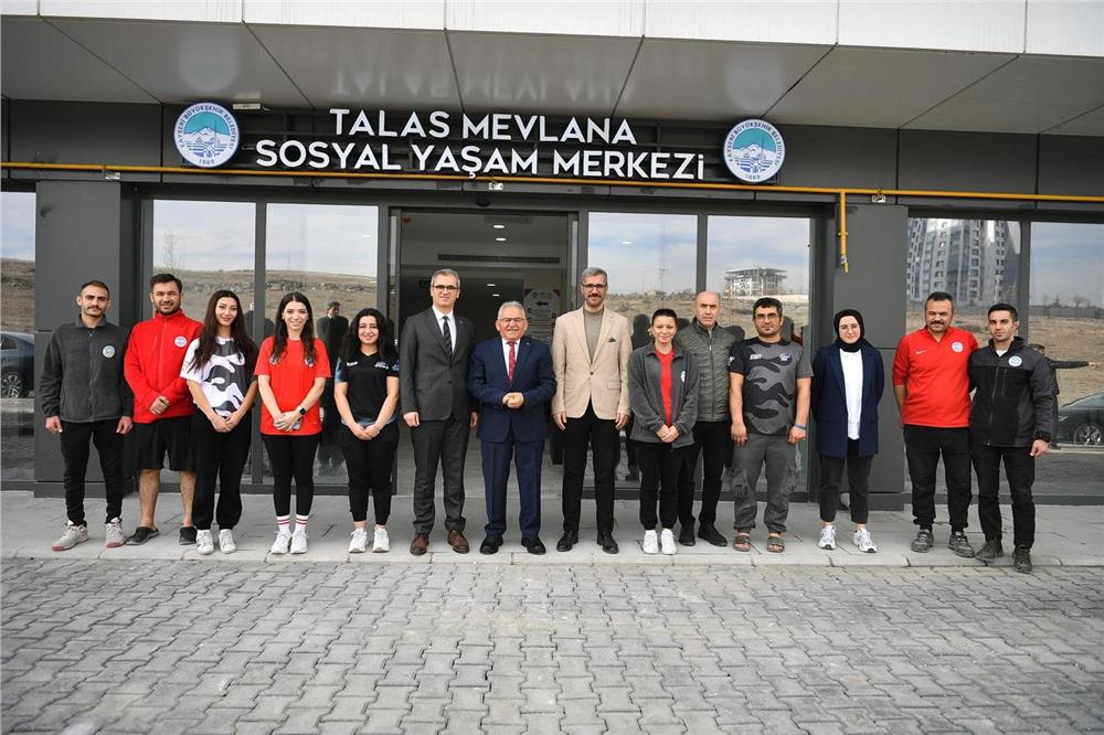Talas Mevlana Sosyal Yaşam Merkezi tanıtılacak