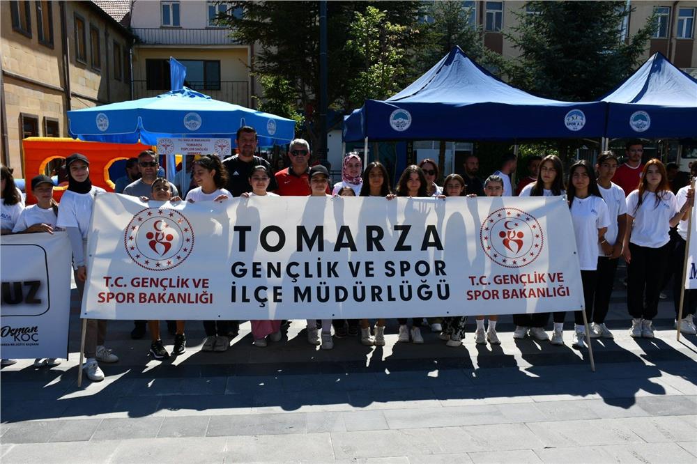Tomarza'da Bağımlılıkla Mücadele Yürüyüşü düzenlendi