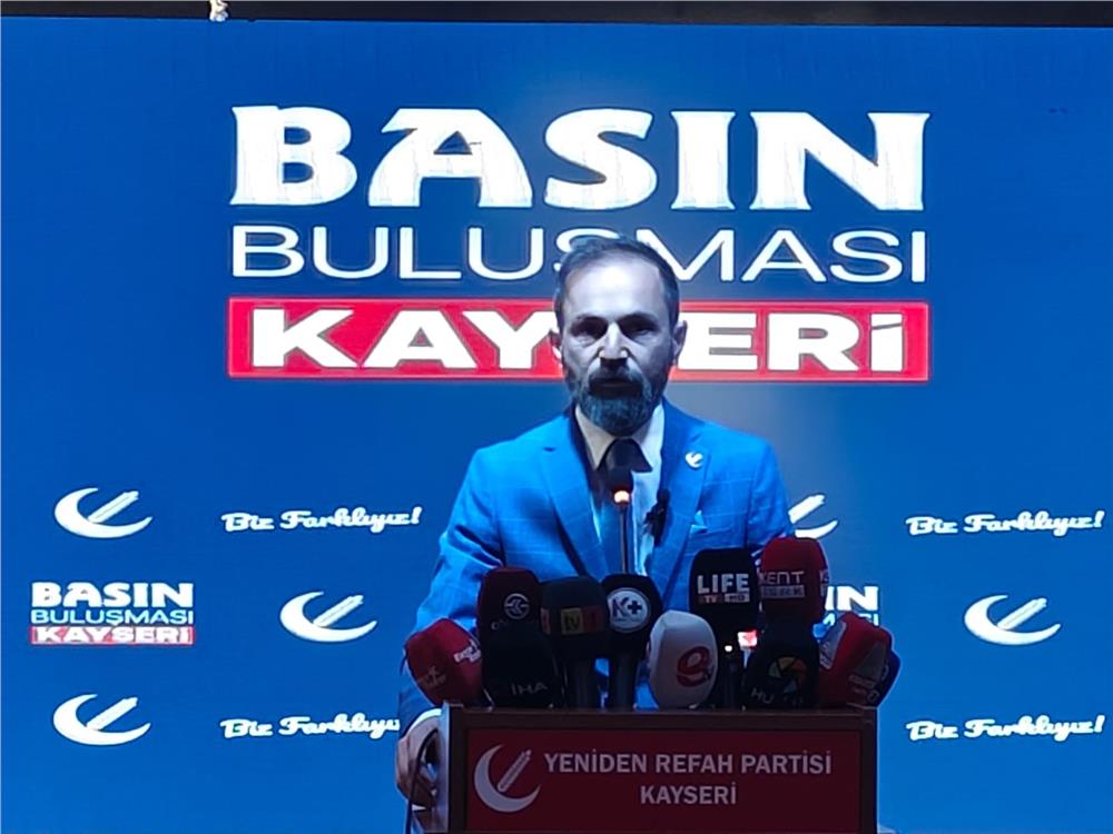 YRP İl Başkanı Ali Özcan: Kayseri’de ana muhalefet partisi konumuna geldik YRP İl Başkanı Ali Özcan: Kayseri’de ana muhalefet partisi konumuna geldik