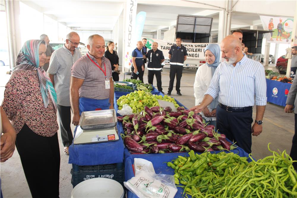 Yüzde 100 Ekolojik Pazar açıldı Yüzde 100 Ekolojik Pazar açıldı