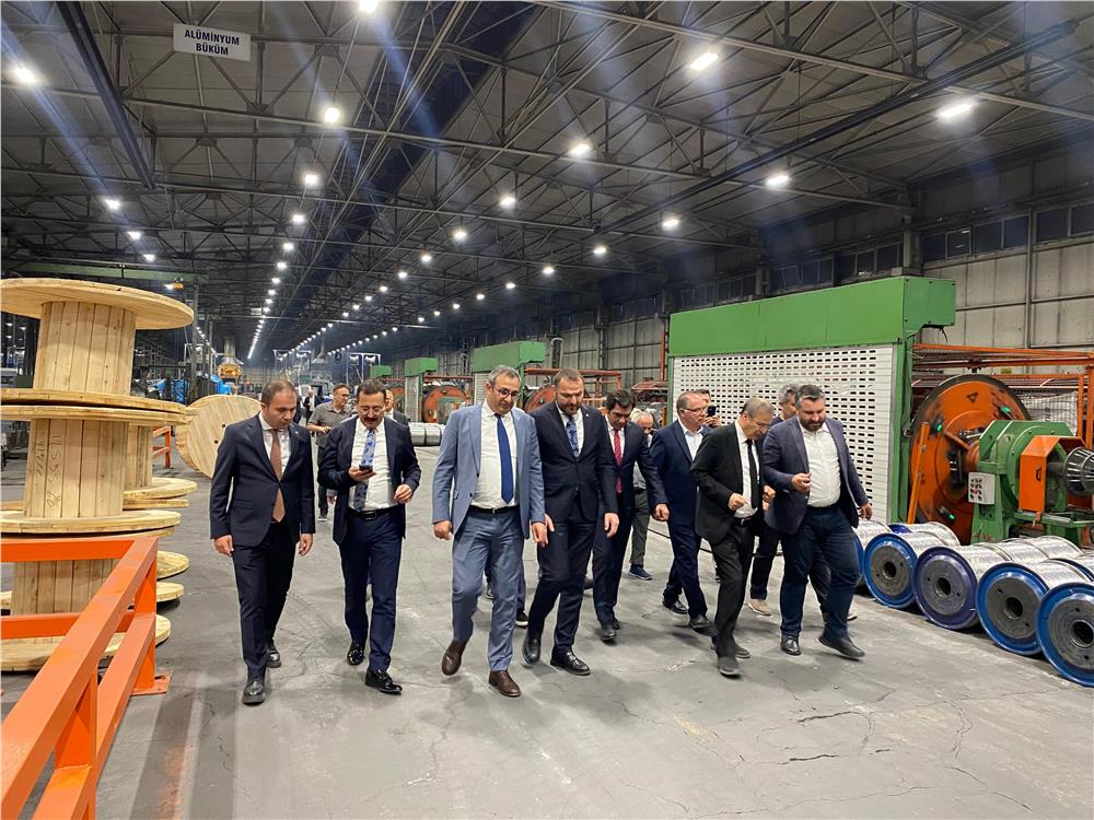 Bakan Yardımcısı İnan’dan Kayseri’de Sanayi ve Teknoloji Ziyaretleri