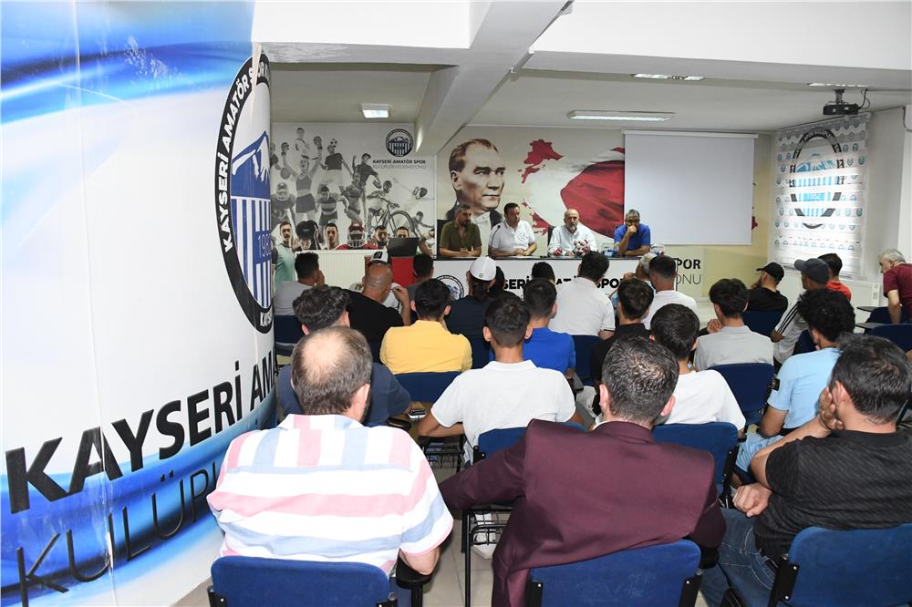 Kayseri'de U16 Ligi fikstürü çekildi Kayseri'de U16 Ligi fikstürü çekildi