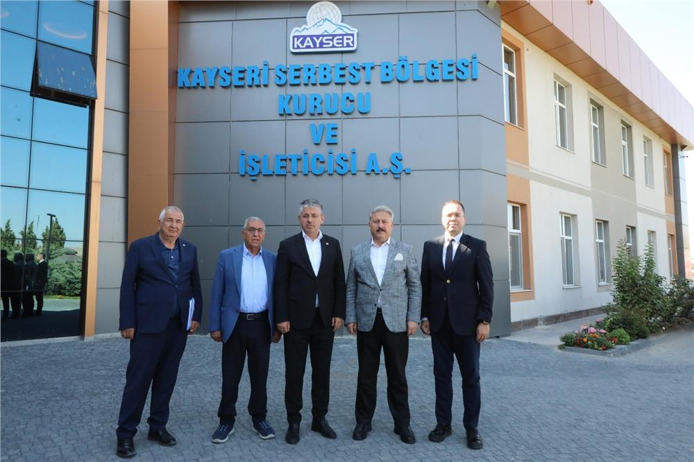 Milletvekili Çopuroğlu Kayseri Serbest Bölge’de İncelemelerde Bulundu
