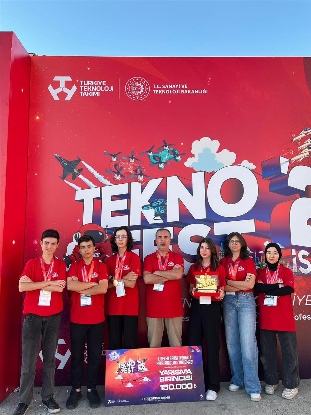 TEKNOFEST İstanbul 2025‘te Kayseri rüzgârı esti