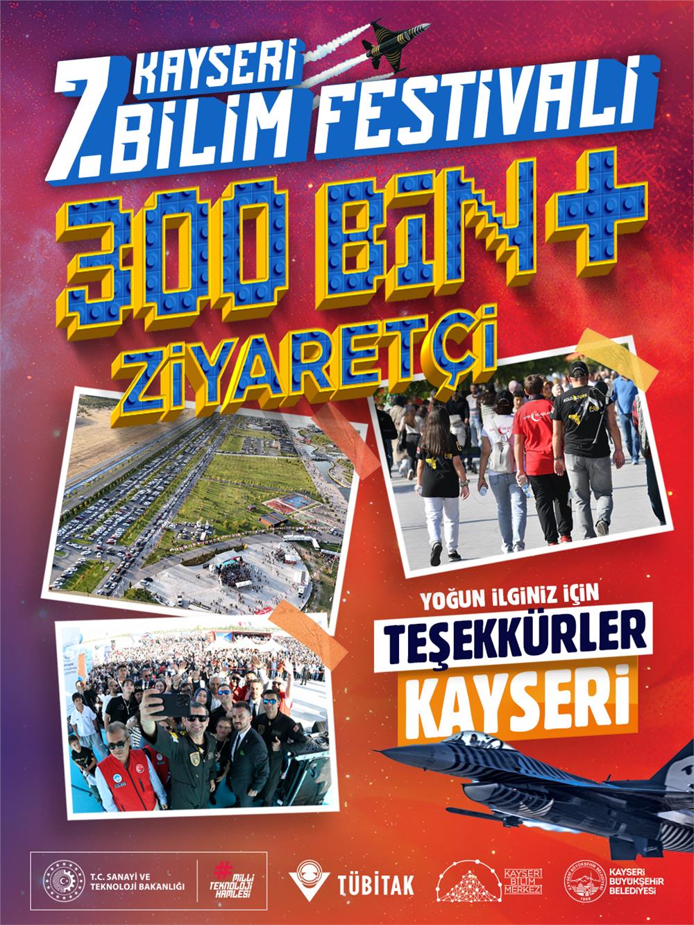7. Kayseri Bilim Festivaline 300 Binden Fazla Ziyaretçi 7. Kayseri Bilim Festivaline 300 Binden Fazla Ziyaretçi